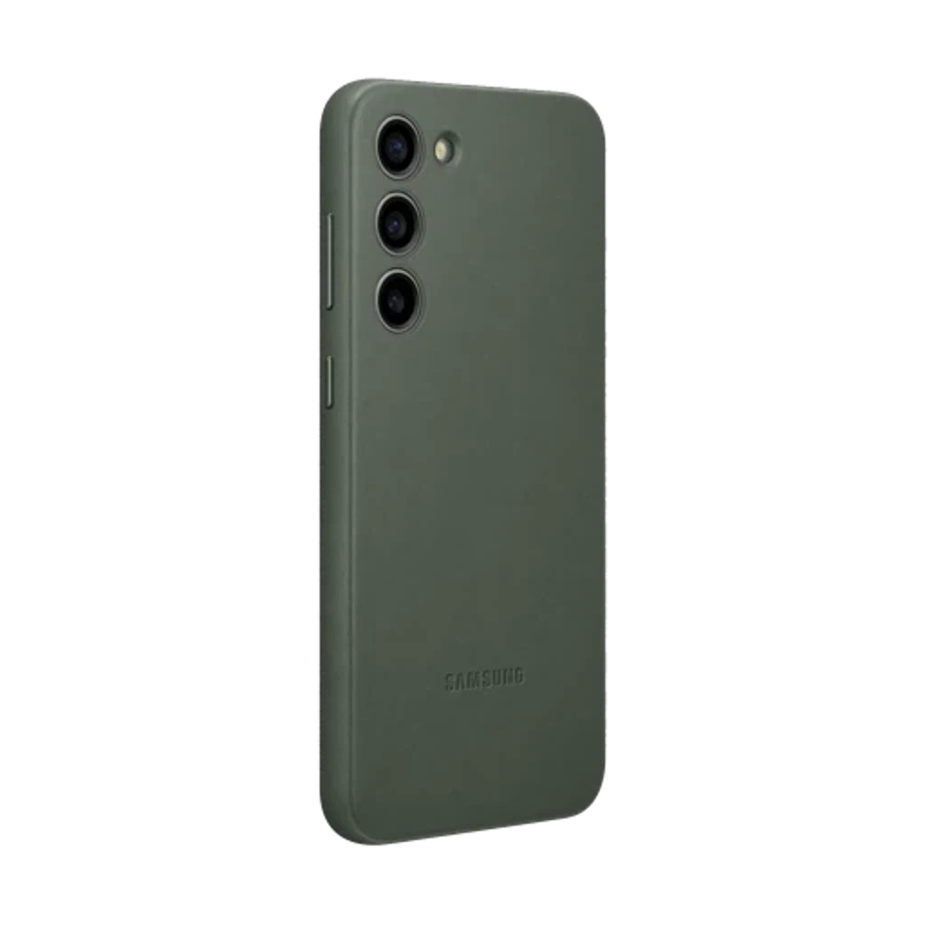 Чехол кожаный для Samsung Leather Case S23+